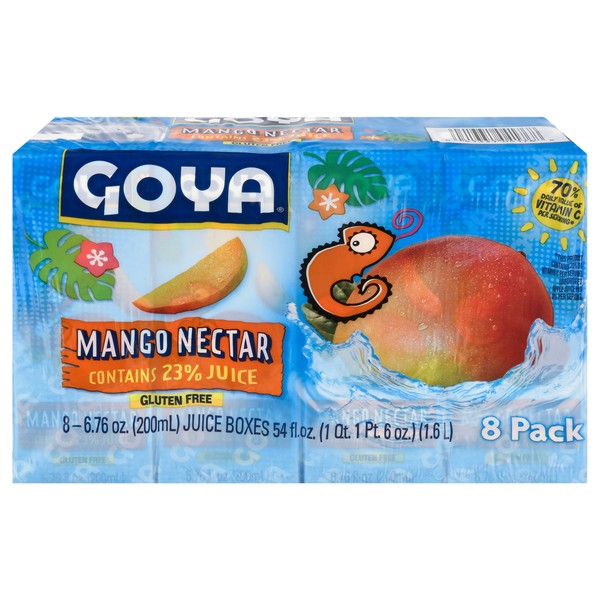 GOYA MANGO JUICE PACK GLUTEN FREE 1 PACK