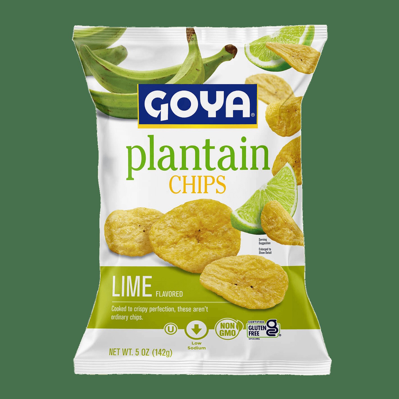 GOYA PLANTAIN CHIPS LIME 5 OZ