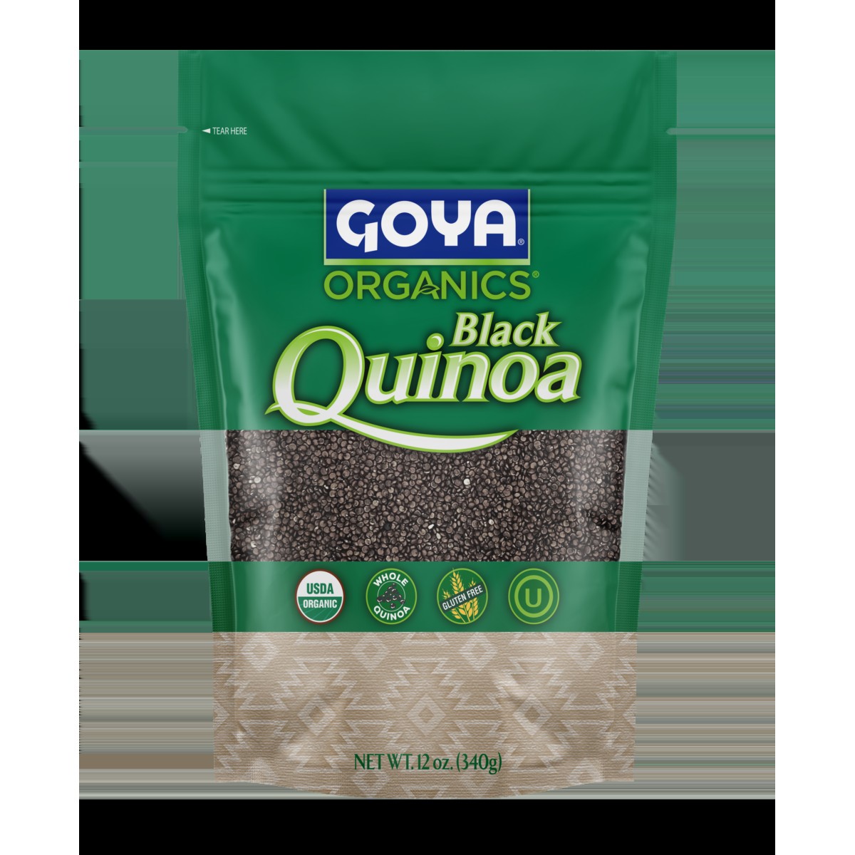 GOYA ORGANIC BLACK QUINOA 12 OZ