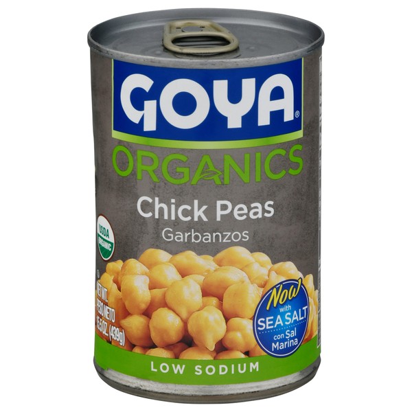 GOYA CHICKPEAS LOW SODIUM 0.94 Lbs