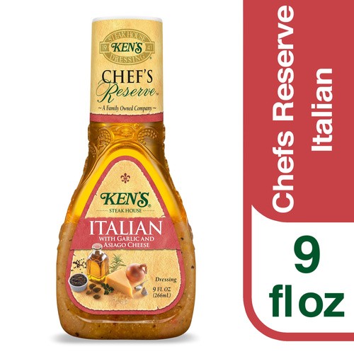 KENS ITAL/GARLIC&ASI 9 OZ