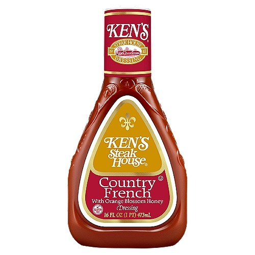 KENS COUNTRY FRENCH W/VT HONEY 16 OZ