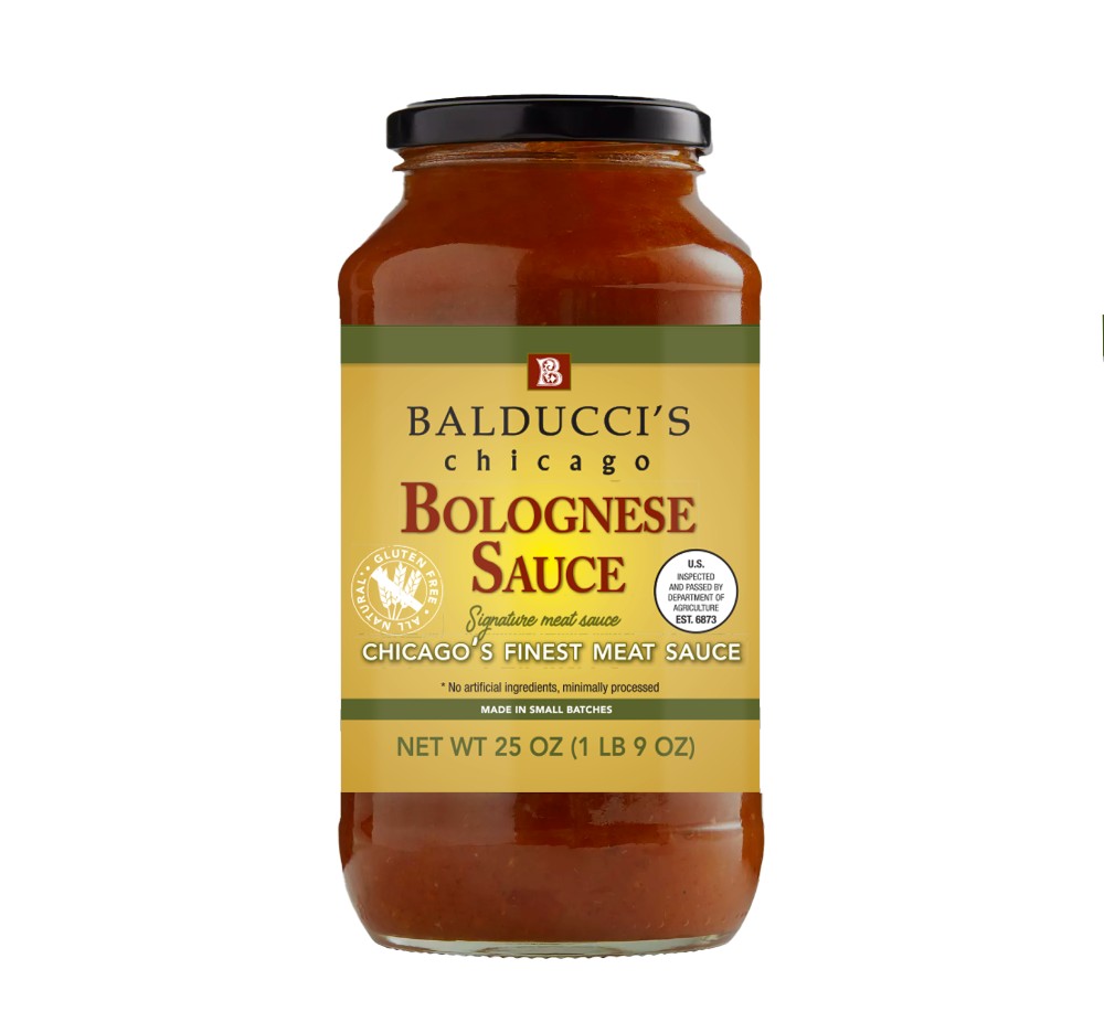 BALDUCCIS CHICAGO BOLOGNESE SAUCE        25 OZ