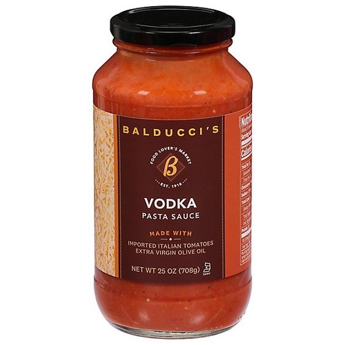 BALDUCCIS CHICAGO VODKA SAUCE            25 OZ