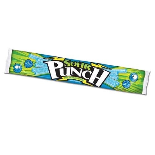 SOUR PUNCH BLUE RASPBERRY 2 OZ