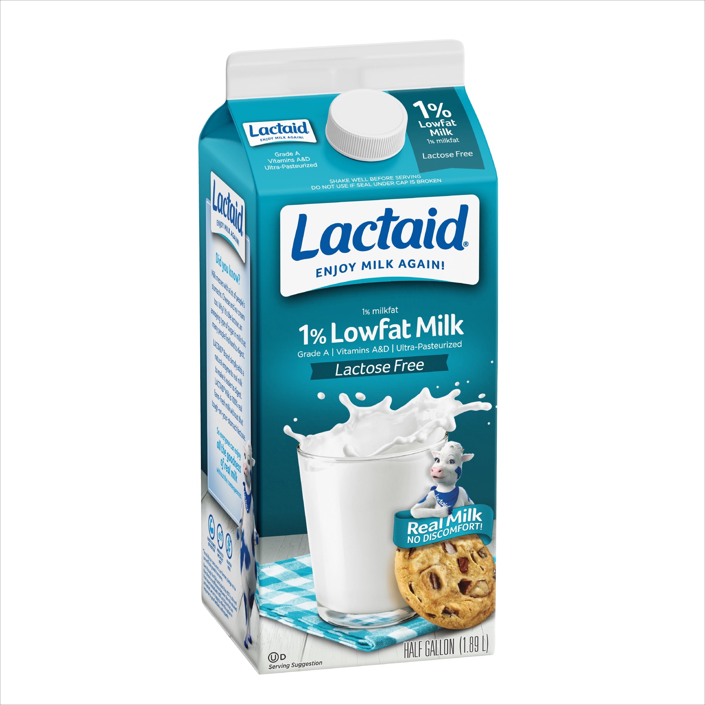LACTAID 1% LOW FAT MILK 64 OZ