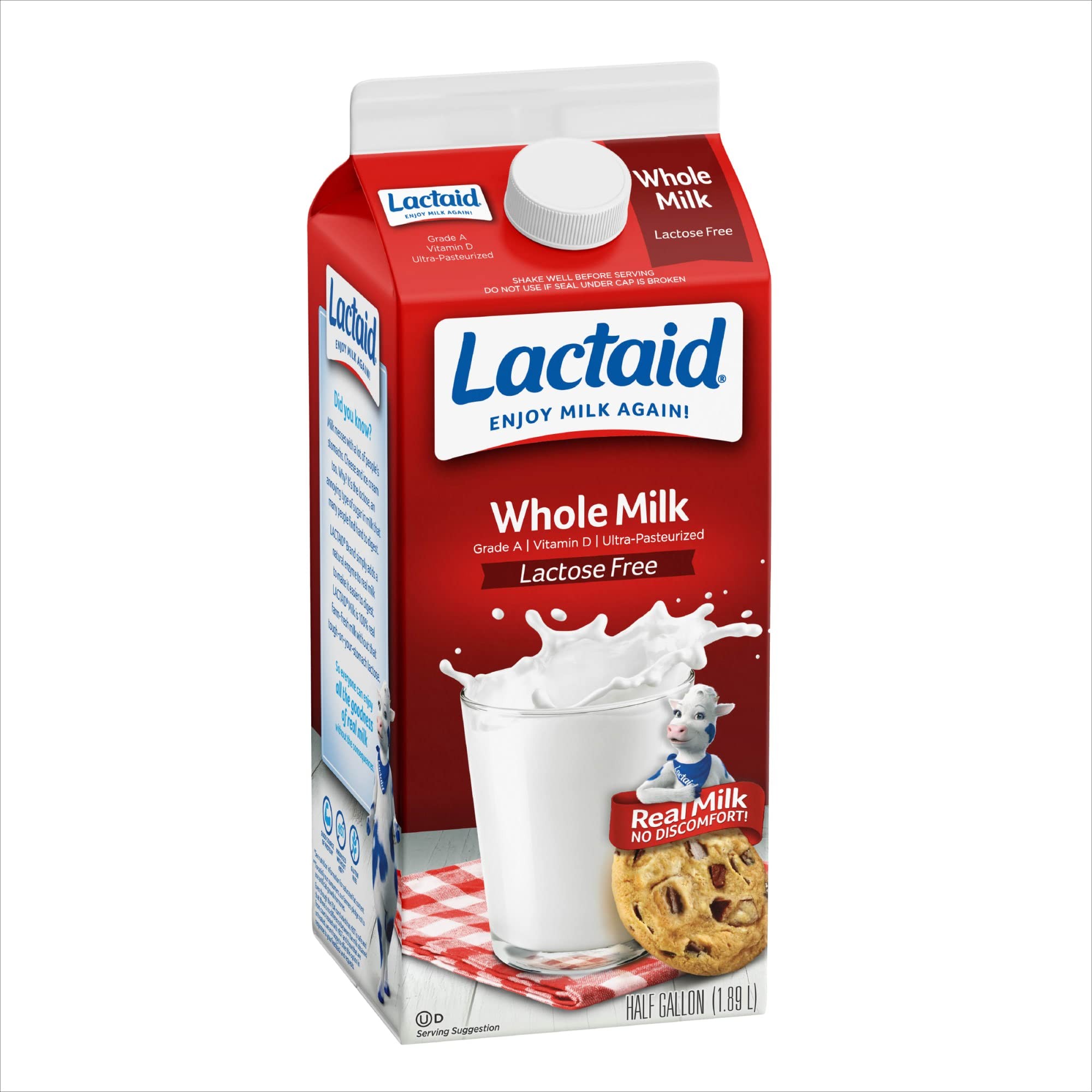 LACTAID WHOLE MILK 4 Lbs