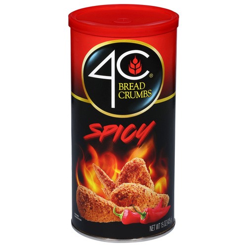 4C SPICY BREAD CRUMB 15 OZ