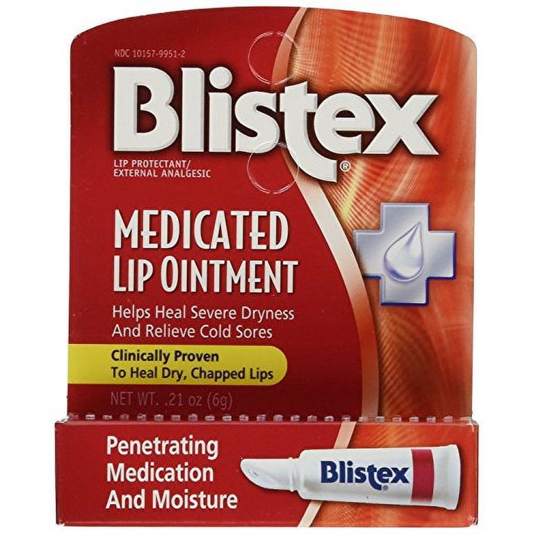 BLISTEX LIP OINTMENT . 0.21 OZ