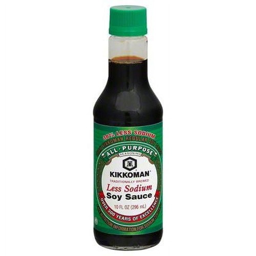 KIKKOMAN LESS SODIUM SOY SAUCE 0.63 Lbs
