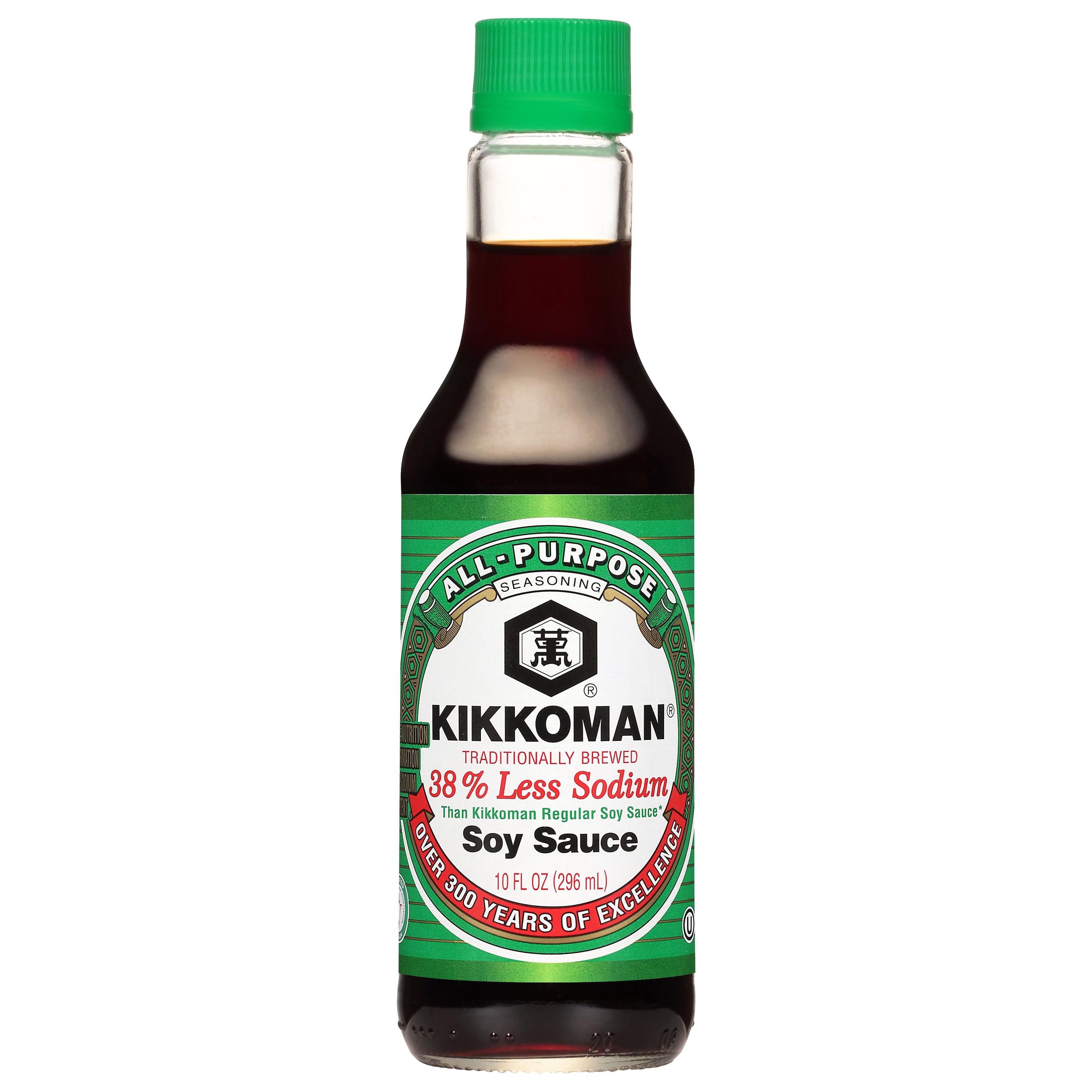 KIKKOMAN  SOY SAUCE LESS SODIUM 10 OZ