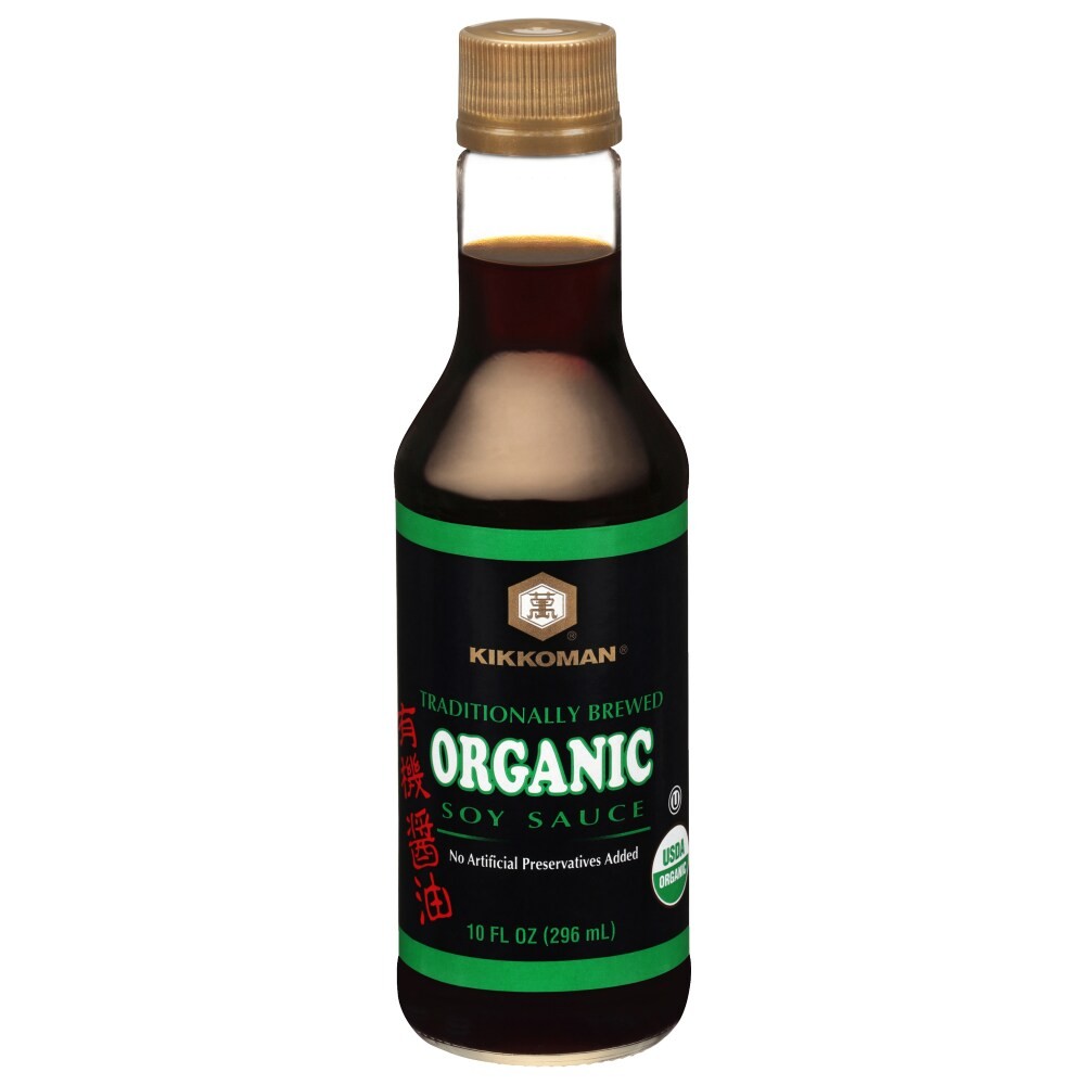 KIKKOMAN TRADITIONALLY BREWED ORGANIC SOY SAUCE 0.63 Lbs