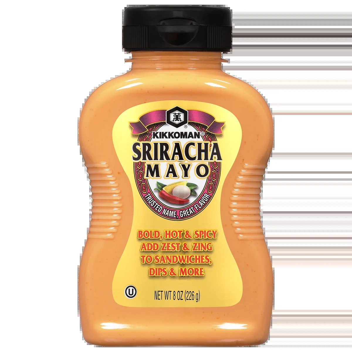 KIKKOMAN SIRACHA MAYO BOLD, HOT And SPICY 0.5 Lbs