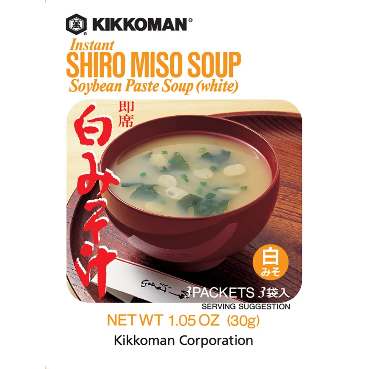 KIKKOMAN SHIRO MISO SOUP 0.06 Lbs