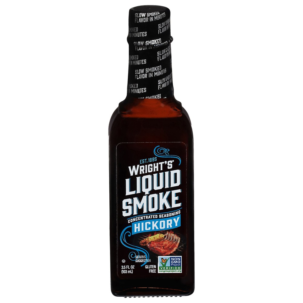 WRIGHTS HICKORY SEASONING LIQUID SMOKE 0.19 Lbs
