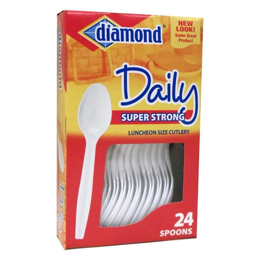Diamond Spoons 24 PCS