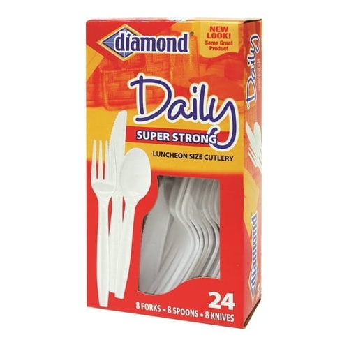 Diamond Cutlery 24 PCS