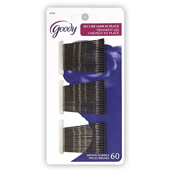 GOODY BOBBY PINS BRN 01520 60 COUNT