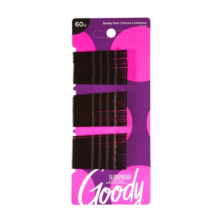 GOODY BOBBY PINS BLK # 01538 60 COUNT