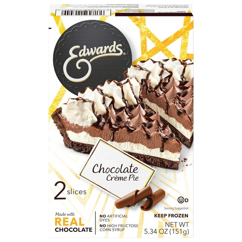 EDWARDS PIE SINGLE CHOC CREME 2PK        1 OZ