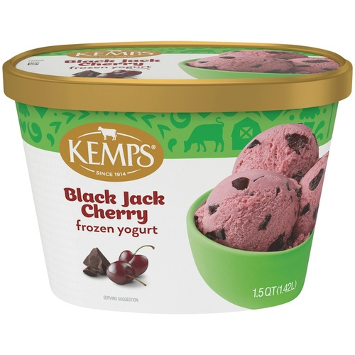 KEMPS FRZN YOG BLACK CERRY               48 OZ