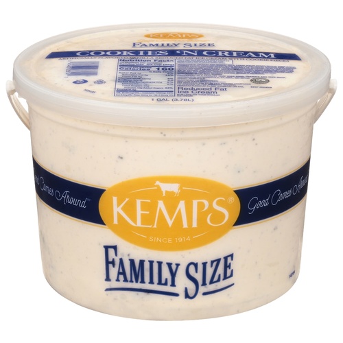 KEMPS ICECREAM CKY N CREAM               128 OZ