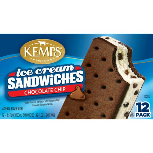 KEMPS CCHP DGH SANDWICH 12 COUNT
