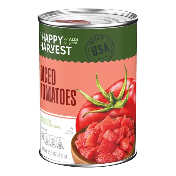 Happy Harvest Diced Tomatoes 411 GM