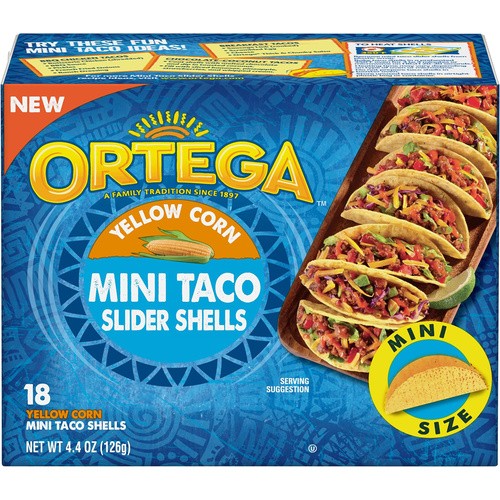 ORTEGA MINI TACO SLI 4 OZ