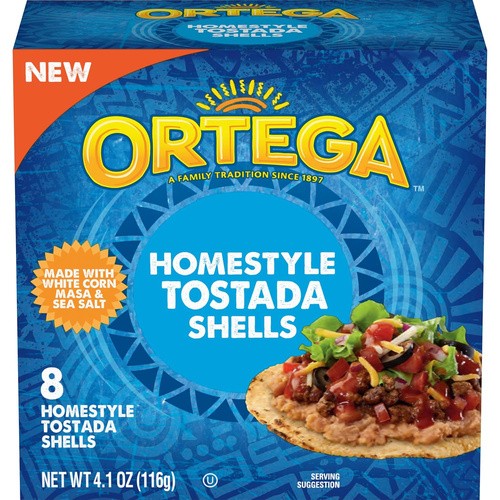 TOSTADA SHELLS                           8 COUNT