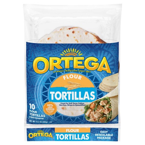 ORTEGA SOFT FLR TORT 14 OZ