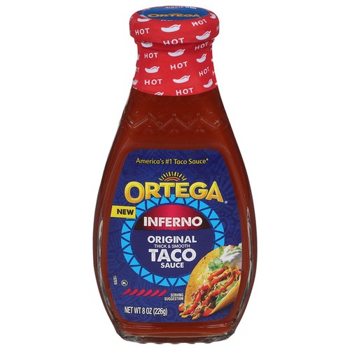 ORTEGA INFERNO TACO 8 OZ
