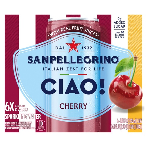 CIAO CHERRY DRINK                        6 PACK