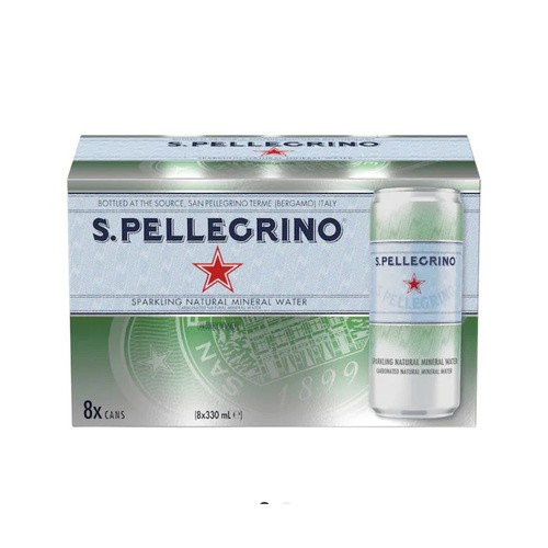 SAN PELLEGRINO SPARKLING NTRL WTR        8 PACK