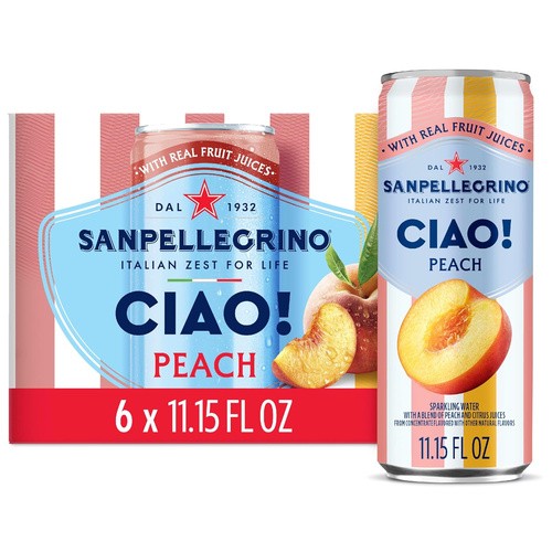 CIAO PEACH DRINK                         6 PACK