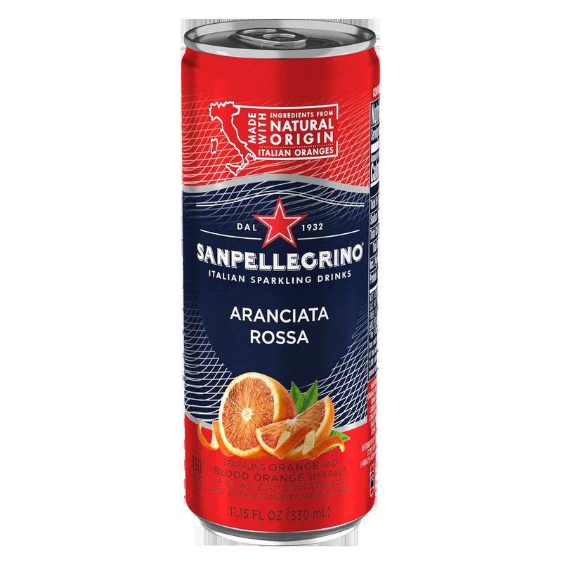 Italian Sparkling Drink Aranciata Rossa 11.15 Oz 11.15 OZ