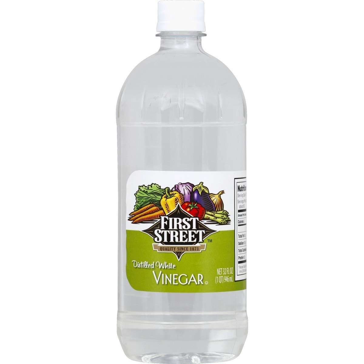 First Street White Vinegar 946 GM
