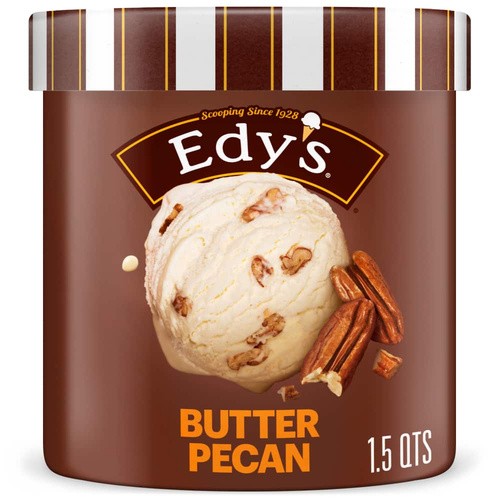 Edys Butter Pecan 1.5 Quart