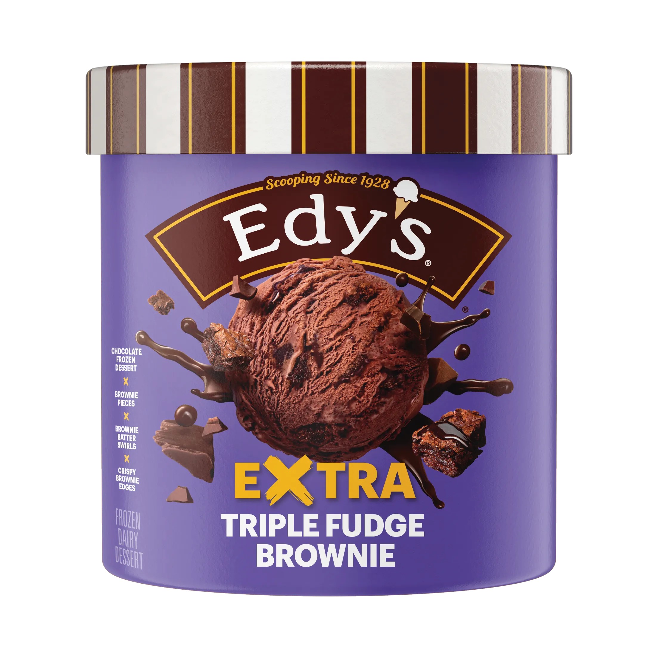 EDYS TRIPLE FUDGE BROWNIE 1.5 QUART