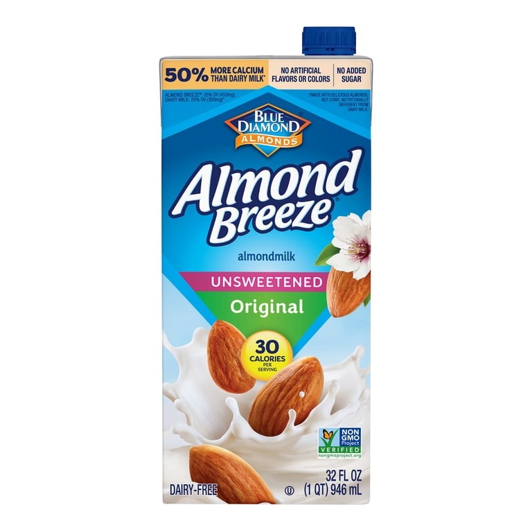 Blue Diamond Almonds:Unsweetened Original