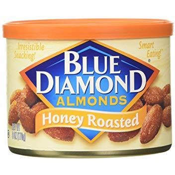 Blue Diamond Almonds Honey Roasted 6 OZ