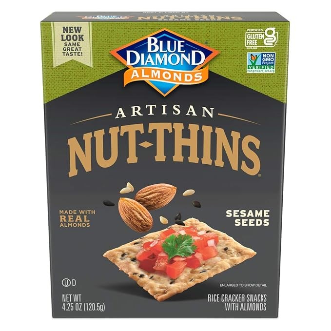 BLUE DIAMOND NUT THIN SESAME 1 PACK