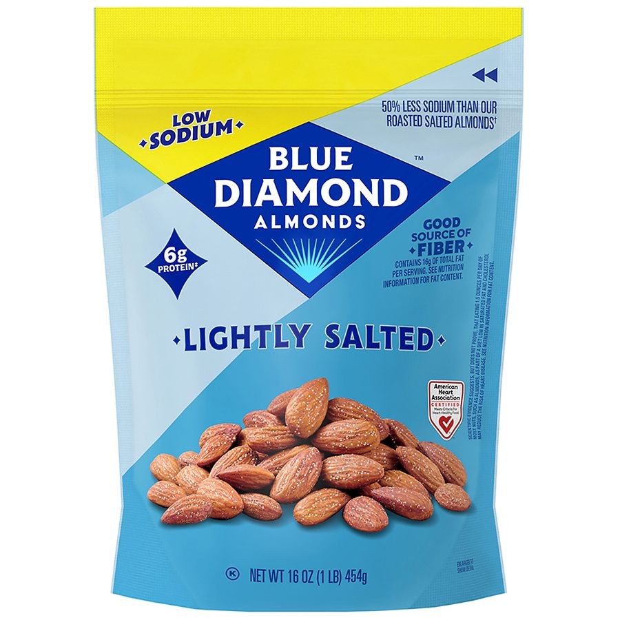 Blue Diamond Almonds Lighty Salted 2 LBS