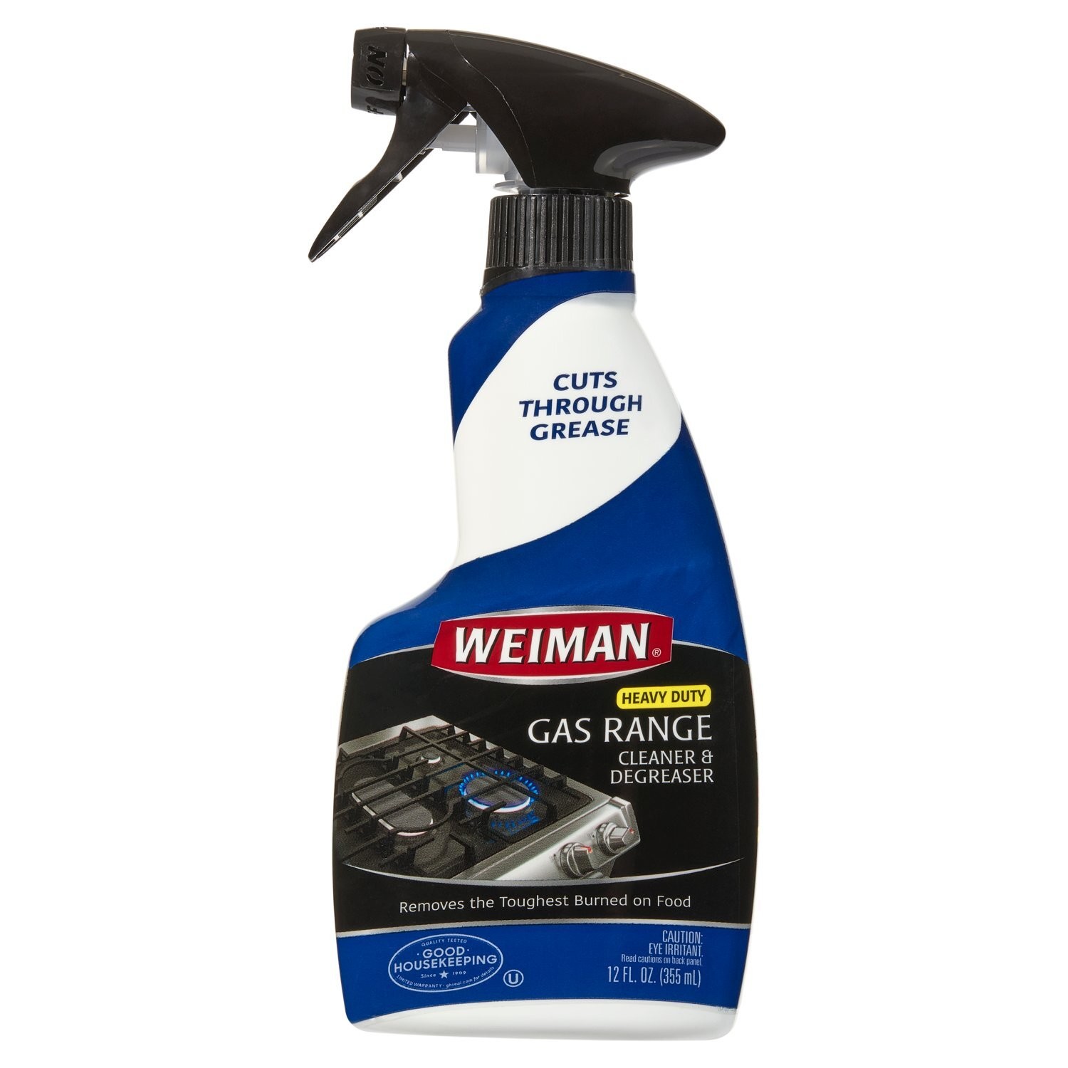 Weiman Heavy Duty Gas Range Cleaner & Degreaser 12 Oz