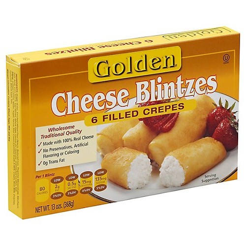 GOLDEN CHEESE BLINTZ 13 OZ