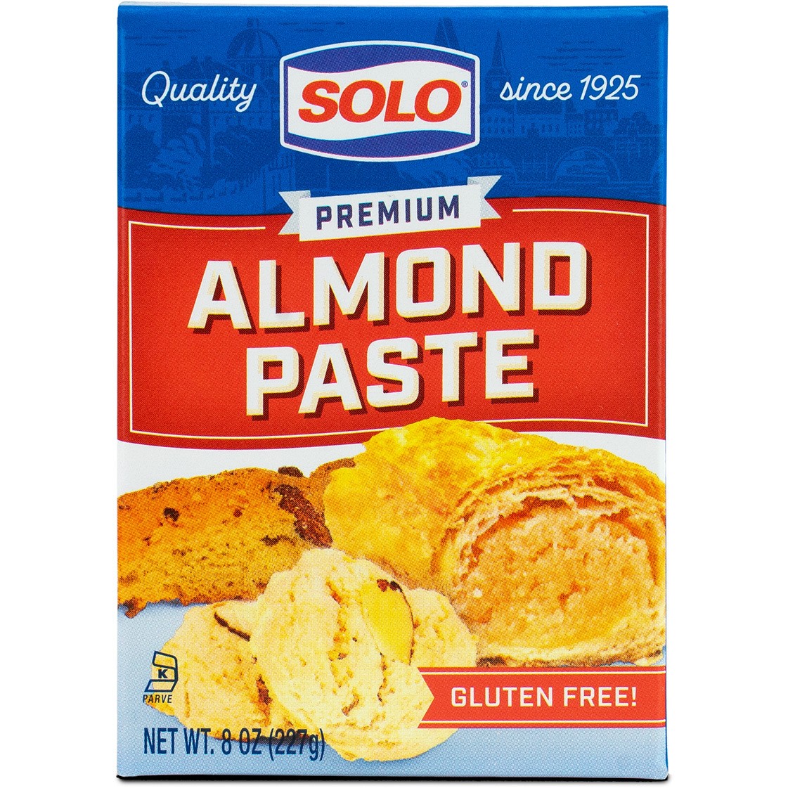 SOLO ALMOND PASTE PREMIUM 8 OZ