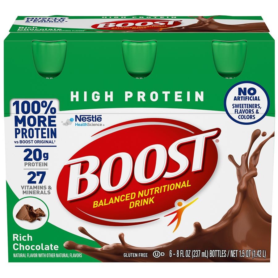 BOOST HI PROT CHOC 6 PACK