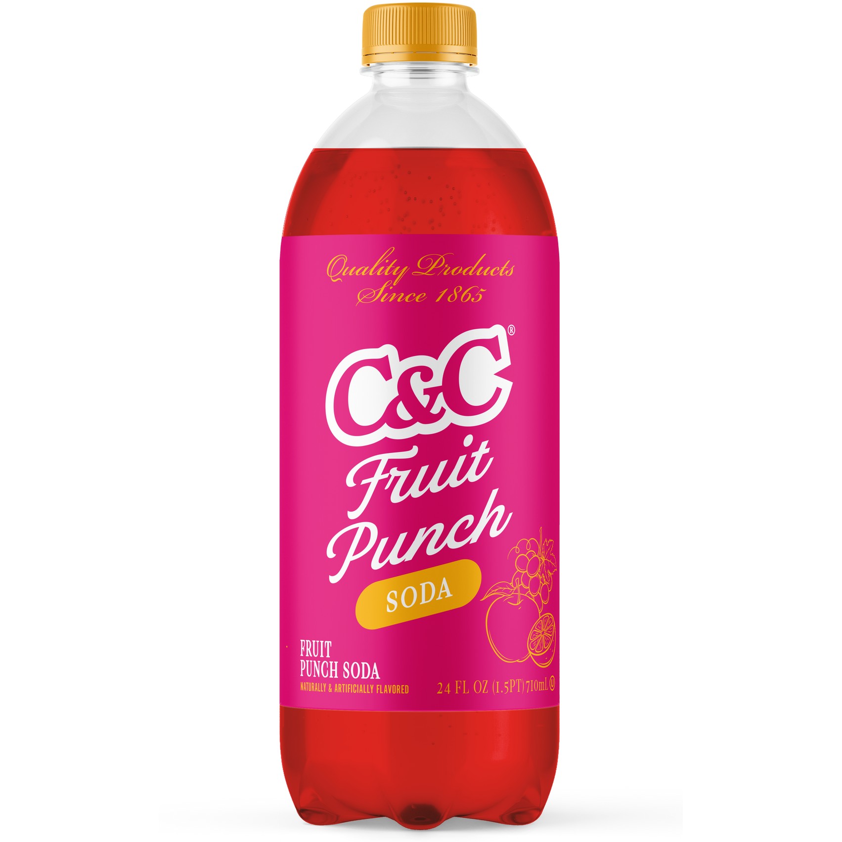 C&C Fruit Punch 24 Oz