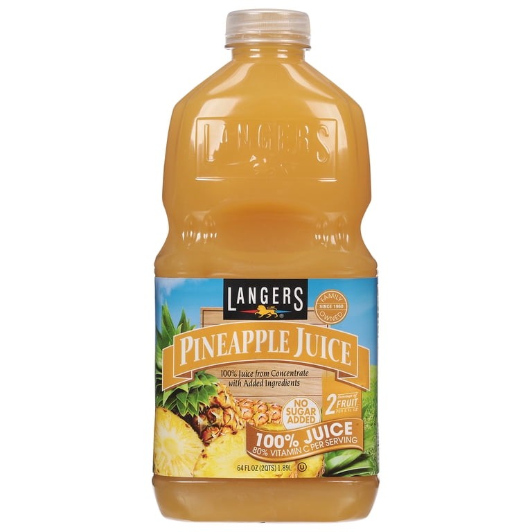 LANGERS PINEAPPLE JUICE 64 OZ