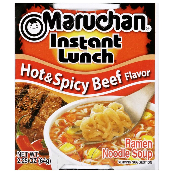 Maruchan Noodles Hot & Spicy Beef 64 GM